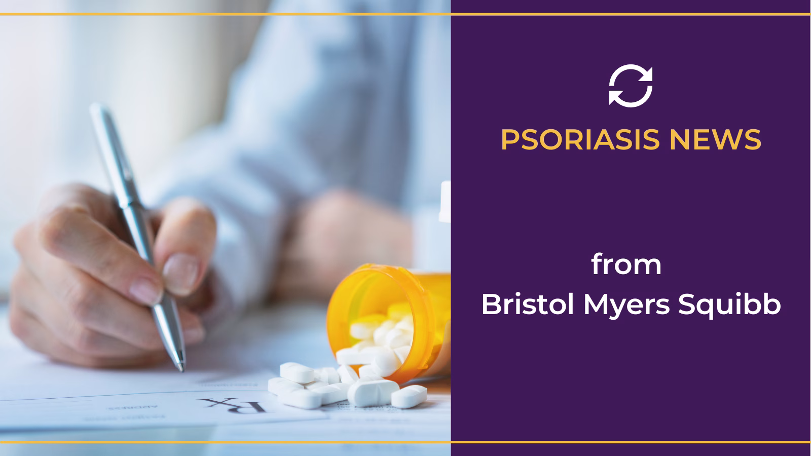 Psoriasis News BMS graphic